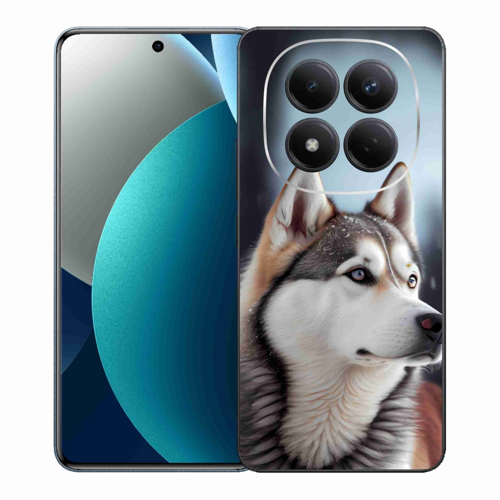 Gelový kryt mmCase na Xiaomi Redmi Note 15 Pro - sibiřský husky