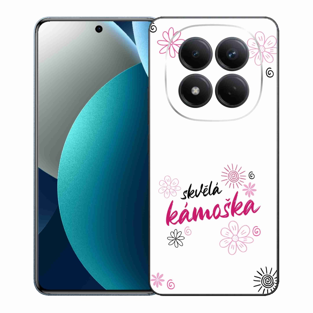 Gelový kryt mmCase na Xiaomi Redmi Note 15 Pro - skvělá kámoška bílé pozadí