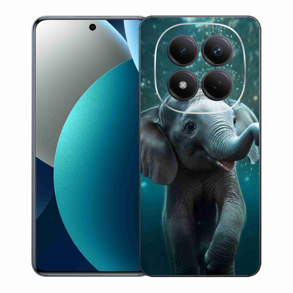 Gelový kryt mmCase na Xiaomi Redmi Note 15 Pro - slůně pod vodou