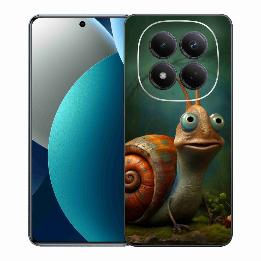 Gelový kryt mmCase na Xiaomi Redmi Note 15 Pro - šnek