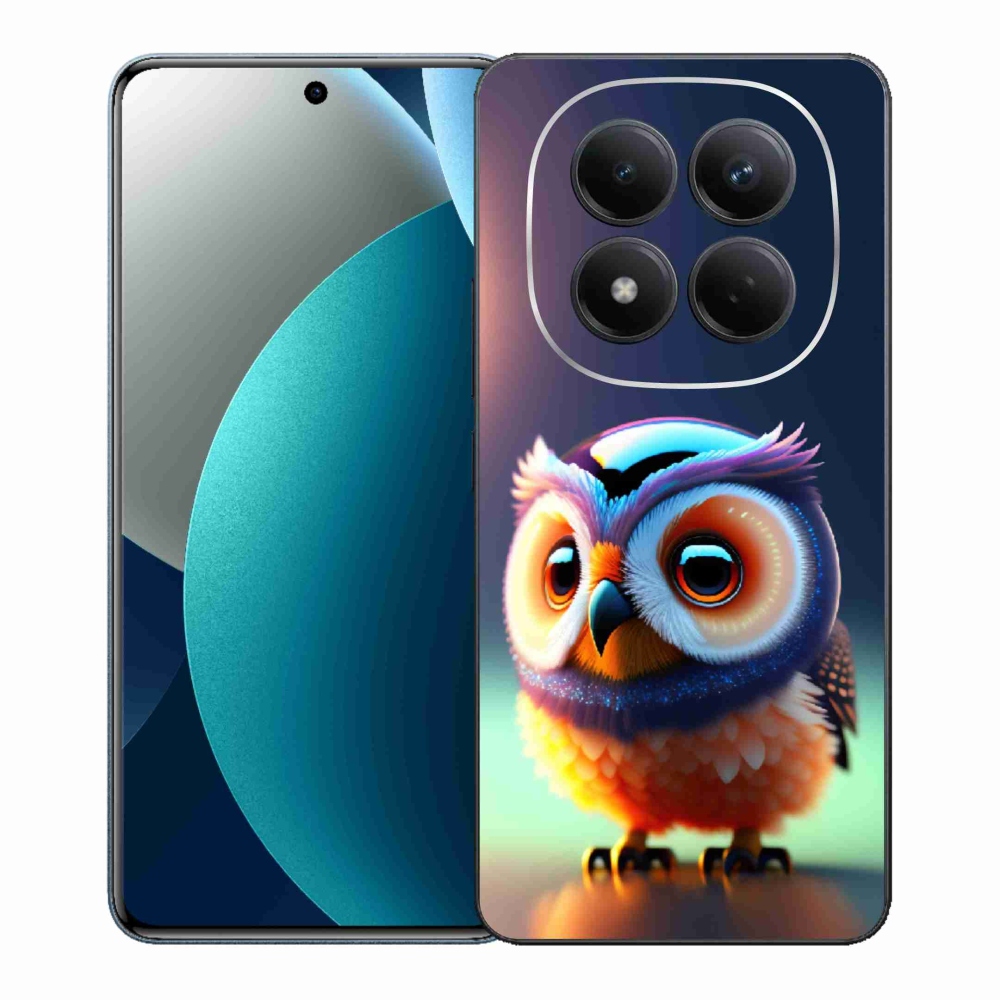 Gelový kryt mmCase na Xiaomi Redmi Note 15 Pro - sovička