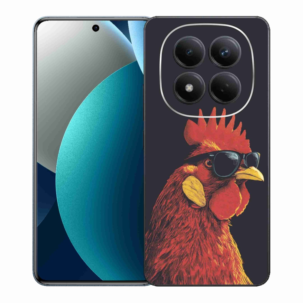 Gelový kryt mmCase na Xiaomi Redmi Note 15 Pro - stylový kohout