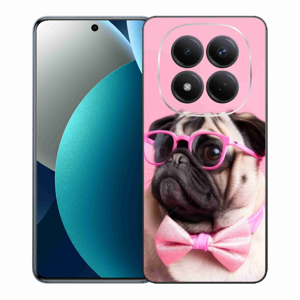 Gelový kryt mmCase na Xiaomi Redmi Note 15 Pro - stylový mops