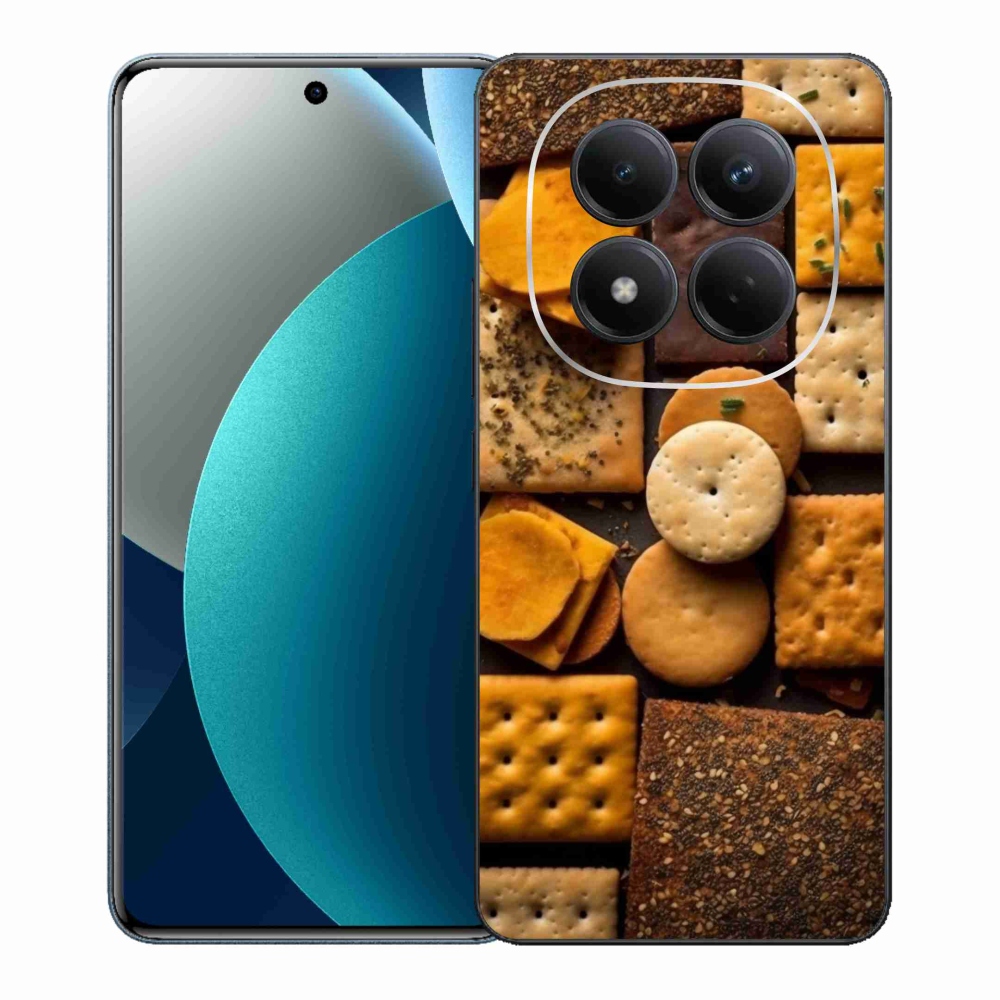 Gelový kryt mmCase na Xiaomi Redmi Note 15 Pro - sušenky