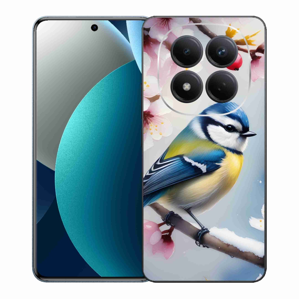 Gelový kryt mmCase na Xiaomi Redmi Note 15 Pro - sýkorka