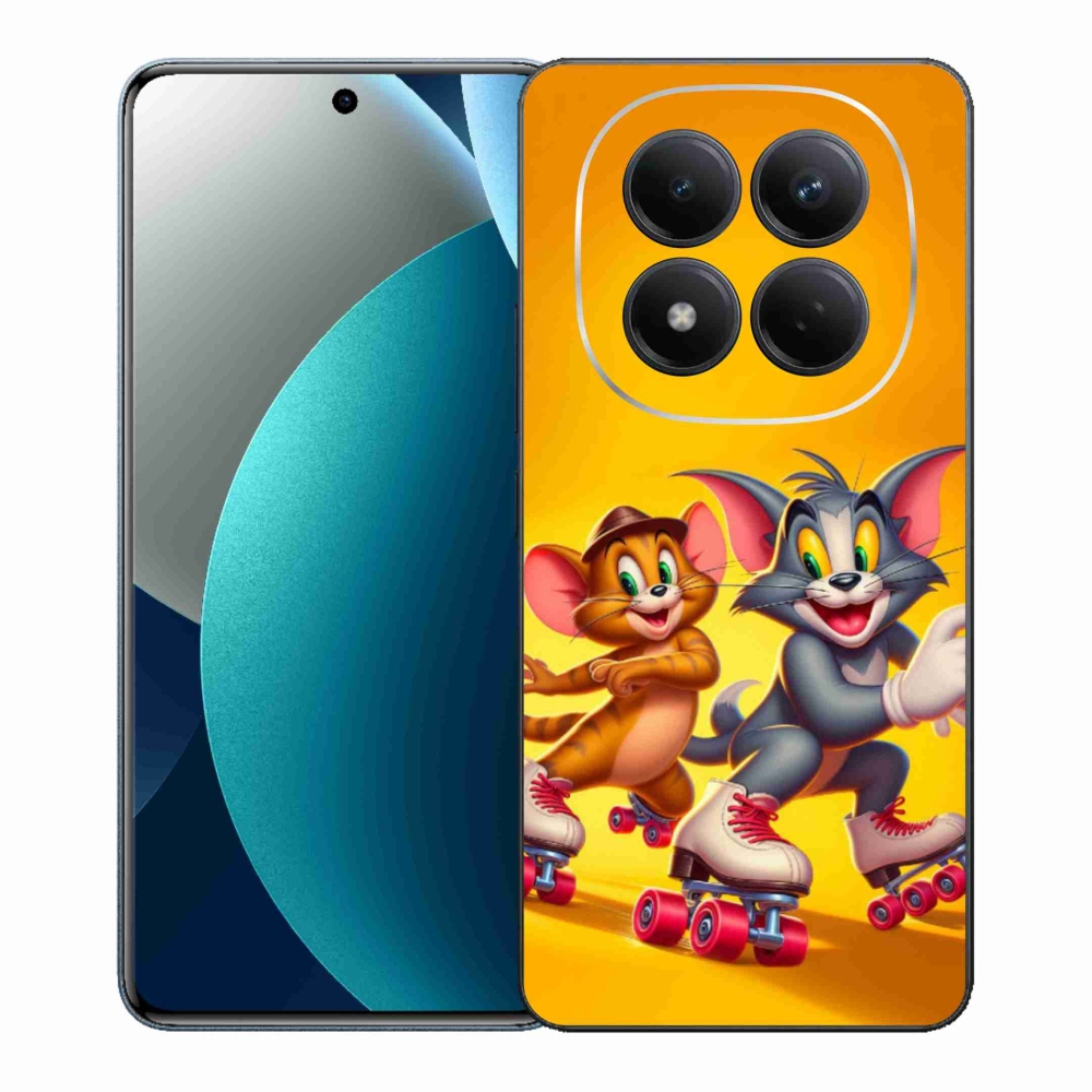 Gelový kryt mmCase na Xiaomi Redmi Note 15 Pro - tom a jerry