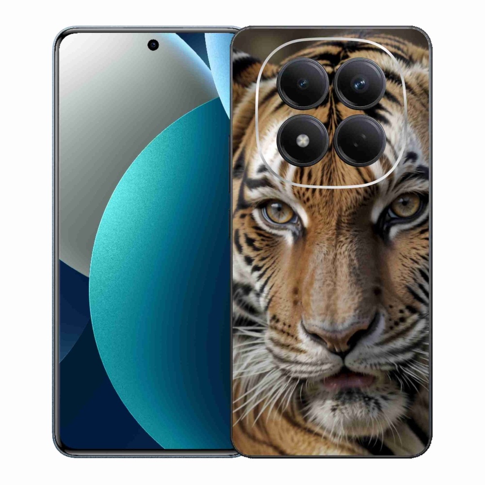 Gelový kryt mmCase na Xiaomi Redmi Note 15 Pro - tygří pohled