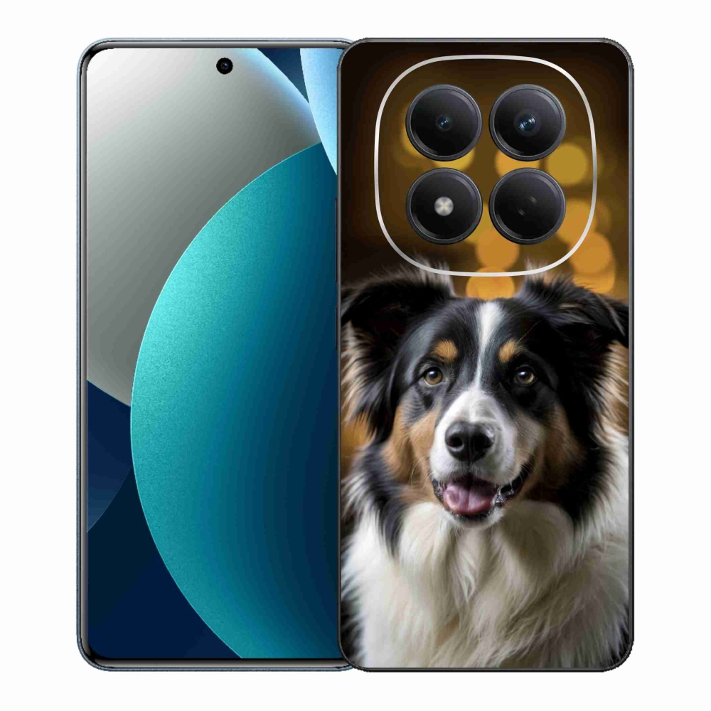 Gelový kryt mmCase na Xiaomi Redmi Note 15 Pro - usměvavý australský ovčák