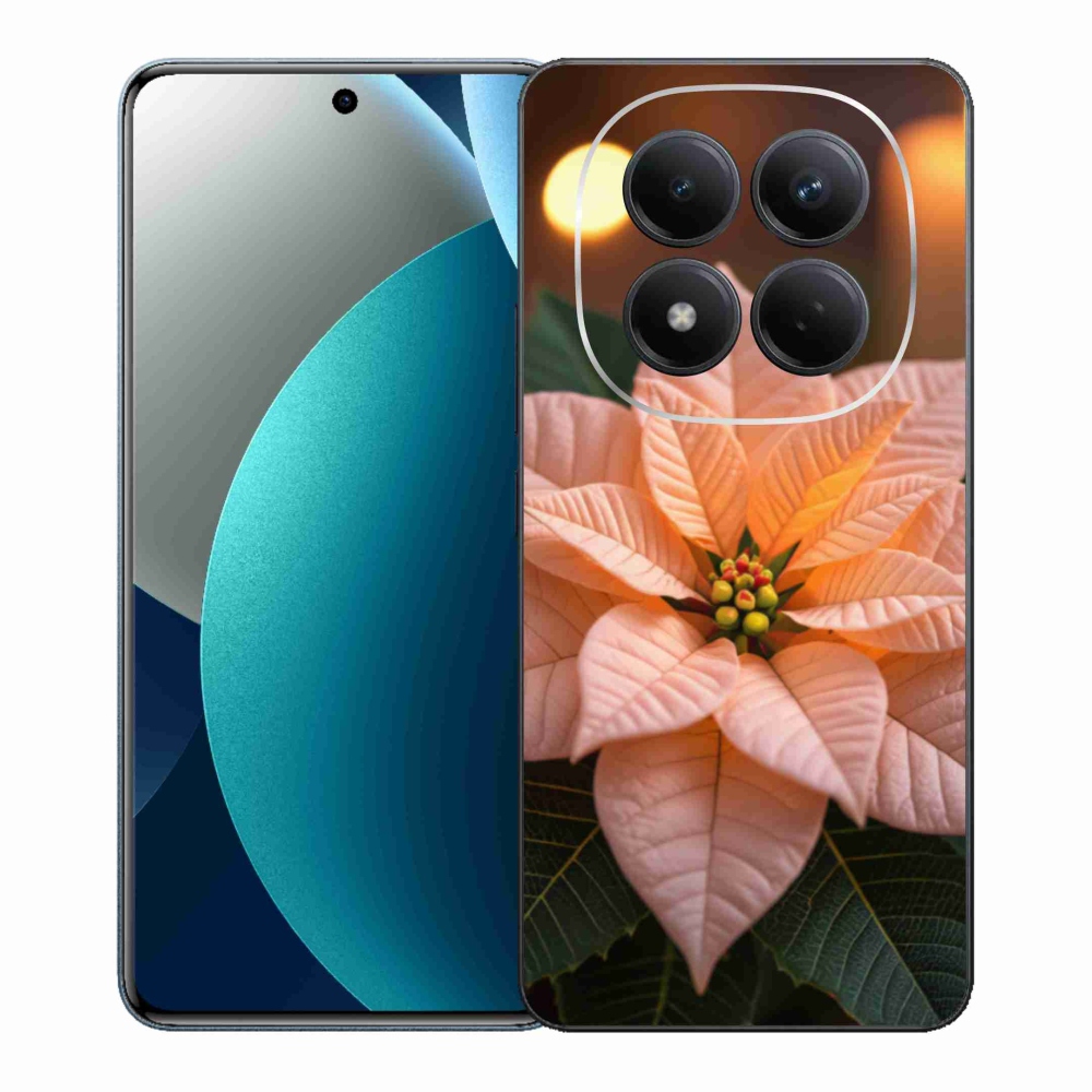 Gelový kryt mmCase na Xiaomi Redmi Note 15 Pro - vánoční hvězda