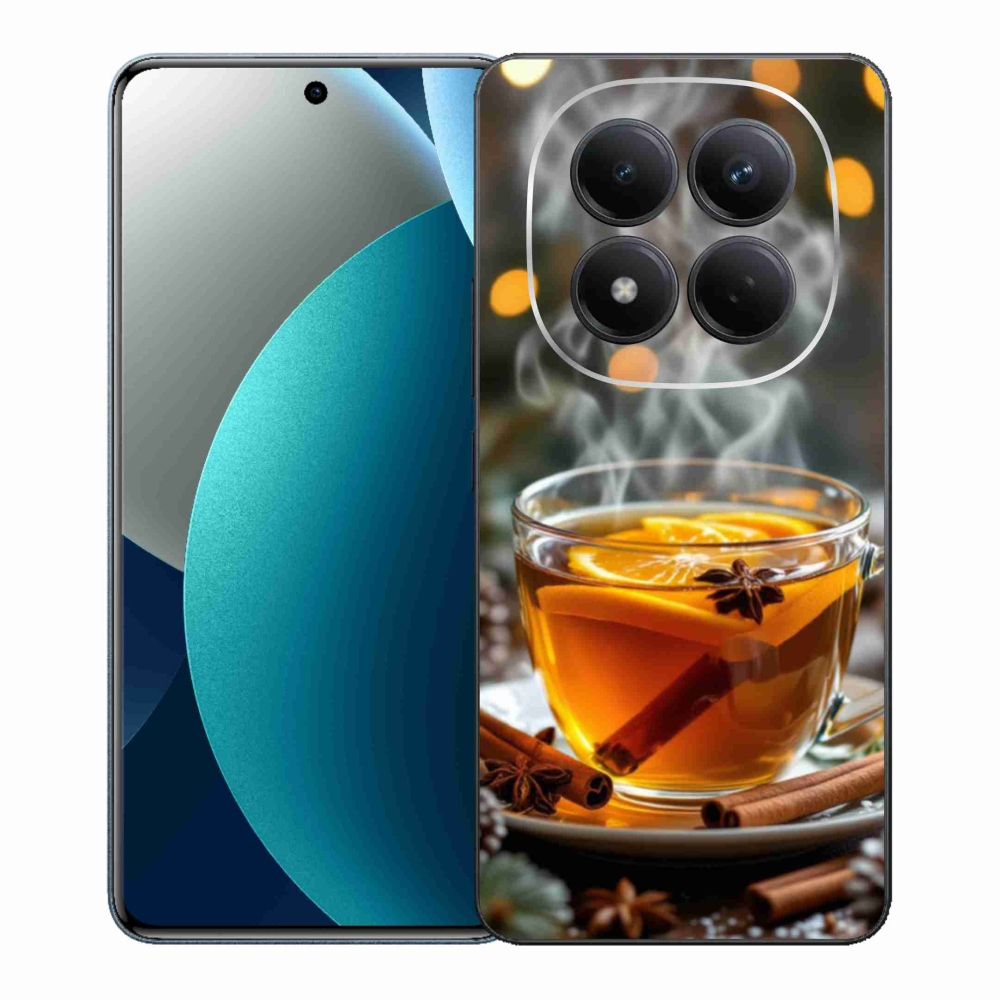 Gelový kryt mmCase na Xiaomi Redmi Note 15 Pro - vánoční punč