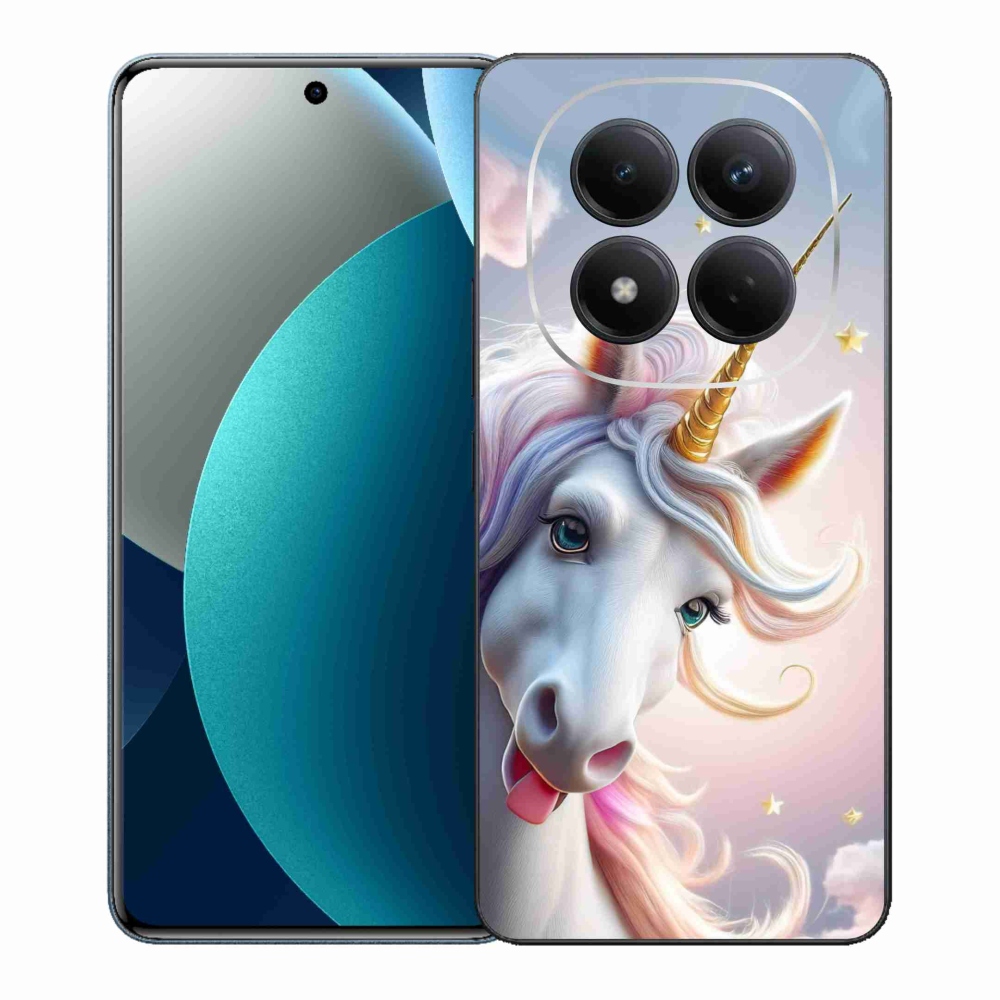Gelový kryt mmCase na Xiaomi Redmi Note 15 Pro - veselý jednorožec