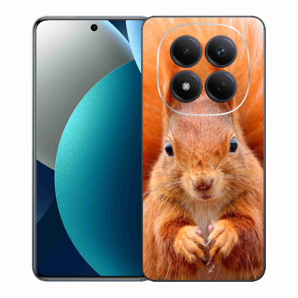 Gelový kryt mmCase na Xiaomi Redmi Note 15 Pro - veverka