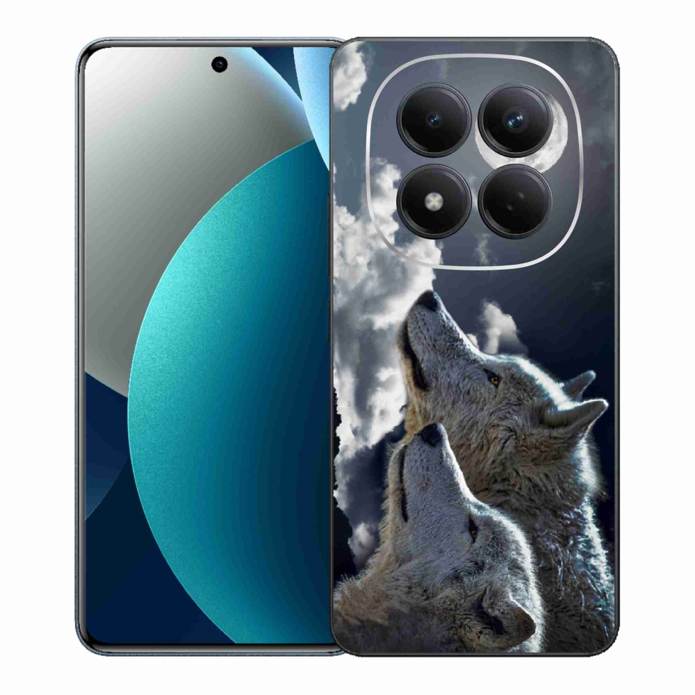 Gelový kryt mmCase na Xiaomi Redmi Note 15 Pro - vlci