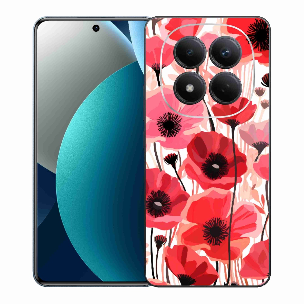 Gelový kryt mmCase na Xiaomi Redmi Note 15 Pro - vlčí mák 1