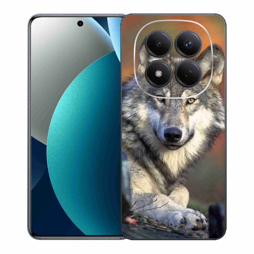 Gelový kryt mmCase na Xiaomi Redmi Note 15 Pro - vlk