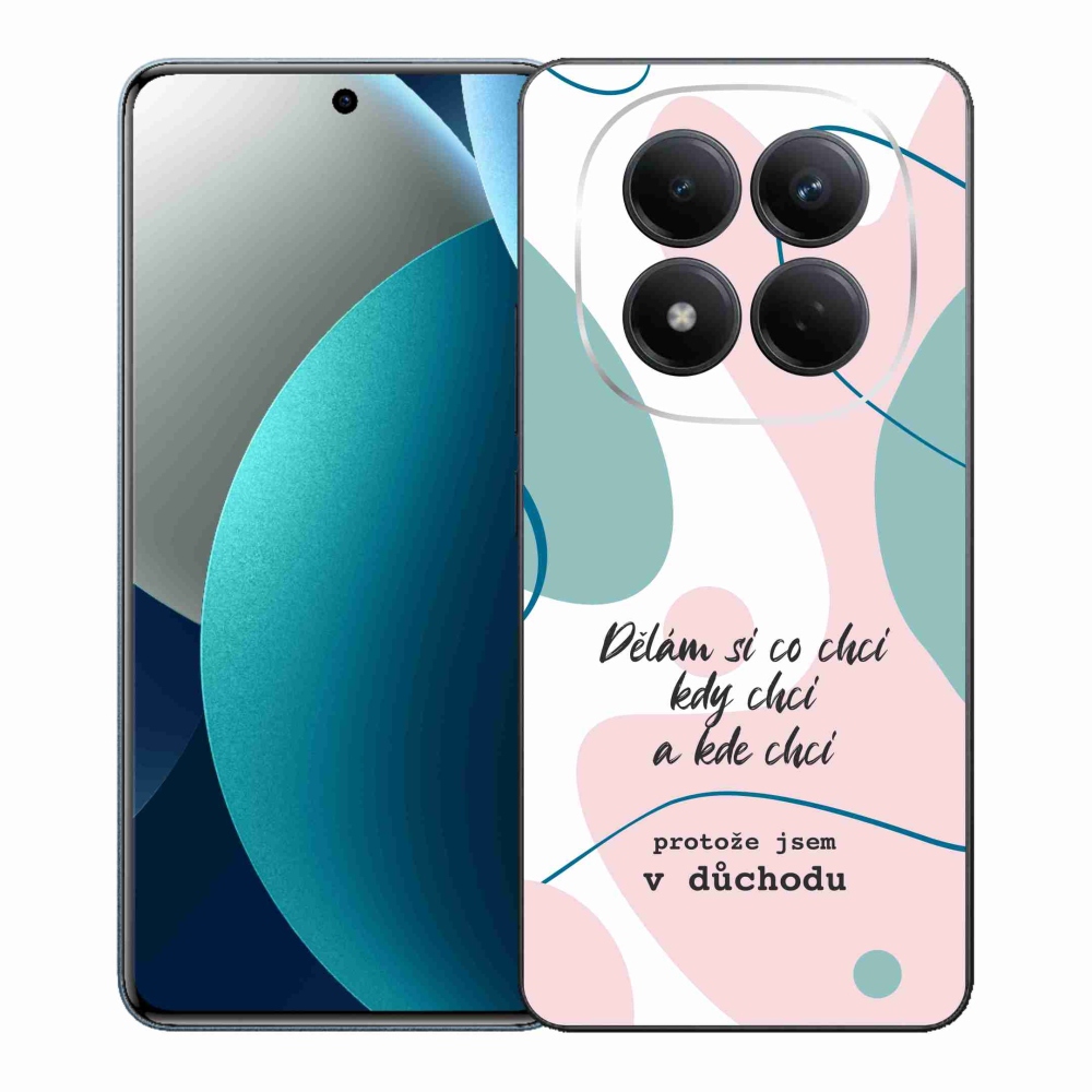 Gelový kryt mmCase na Xiaomi Redmi Note 15 Pro - vtipný text 10 bílé pozadí