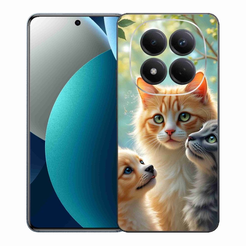 Gelový kryt mmCase na Xiaomi Redmi Note 15 Pro - zvířecí přátelství 2
