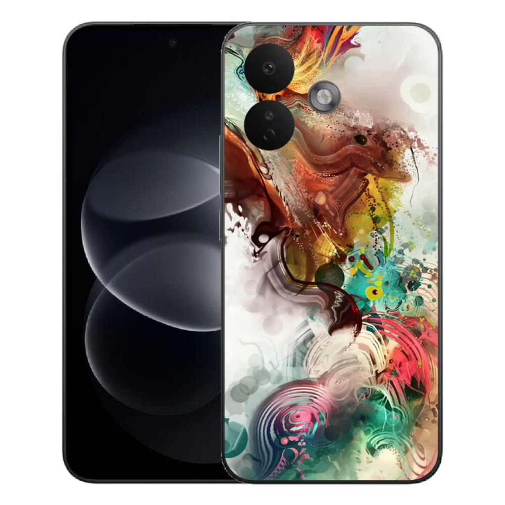 Gelový kryt mmCase na Xiaomi Redmi Note 17 Pro 5G - abstrakt 1