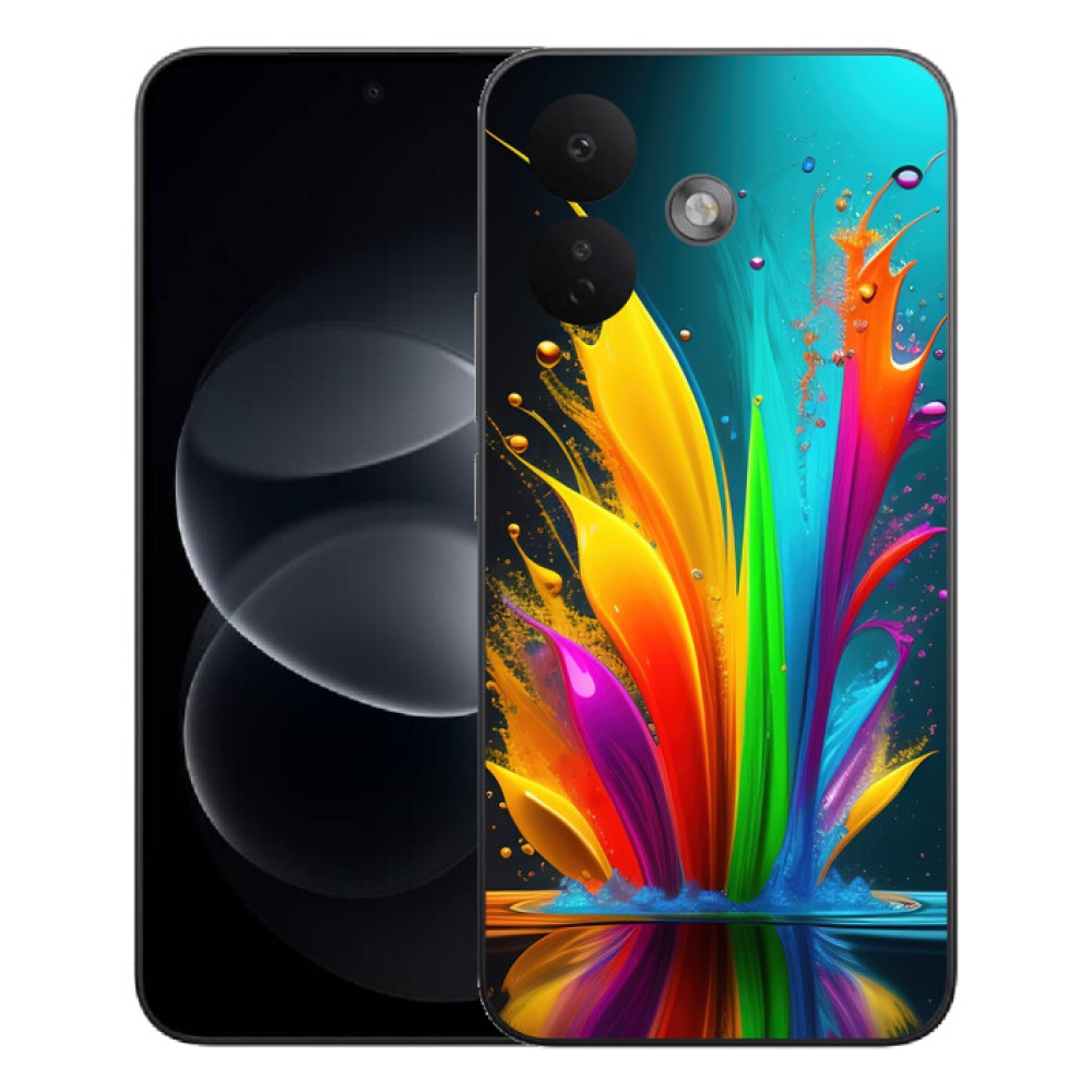 Gelový kryt mmCase na Xiaomi Redmi Note 17 Pro 5G - abstraktní motiv 1