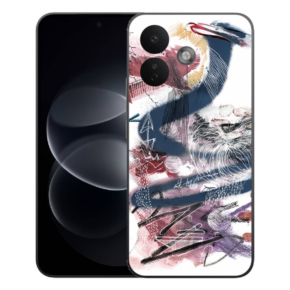 Gelový kryt mmCase na Xiaomi Redmi Note 17 Pro 5G - abstraktní motiv 28