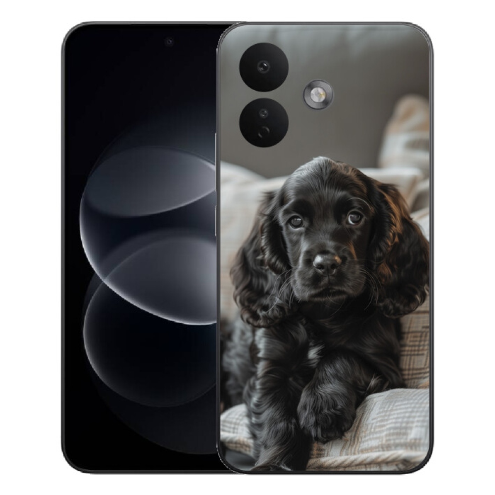 Gelový kryt mmCase na Xiaomi Redmi Note 17 Pro 5G - anglický kokršpaněl