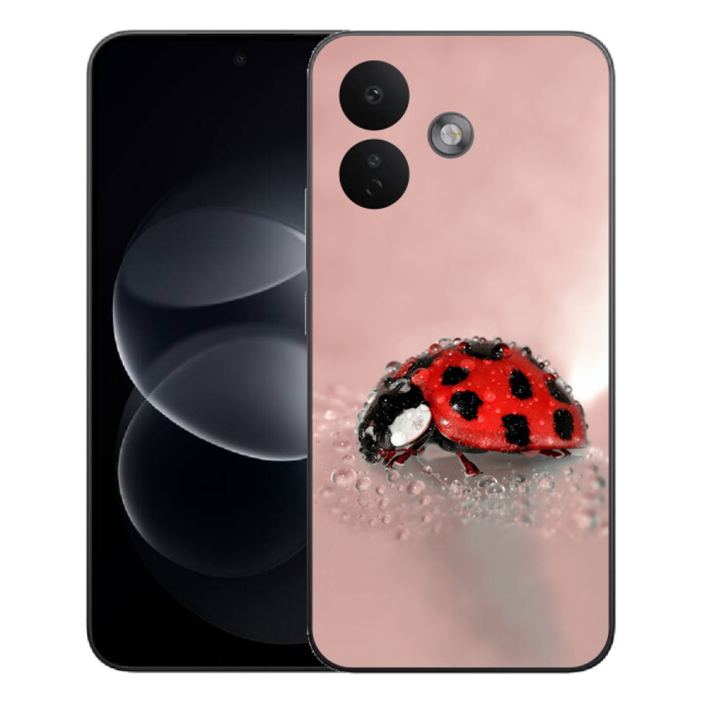 Gelový kryt mmCase na Xiaomi Redmi Note 17 Pro 5G - beruška