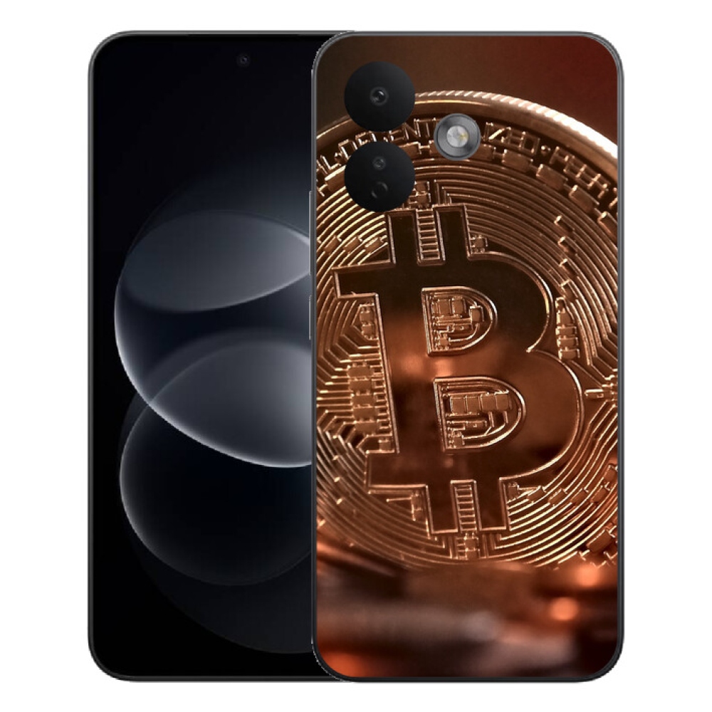 Gelový kryt mmCase na Xiaomi Redmi Note 17 Pro 5G - bitcoin