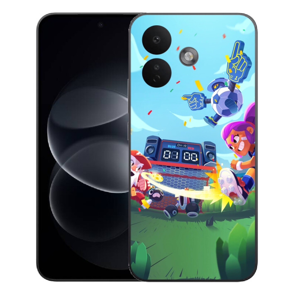 Gelový kryt mmCase na Xiaomi Redmi Note 17 Pro 5G - brawl stars 1