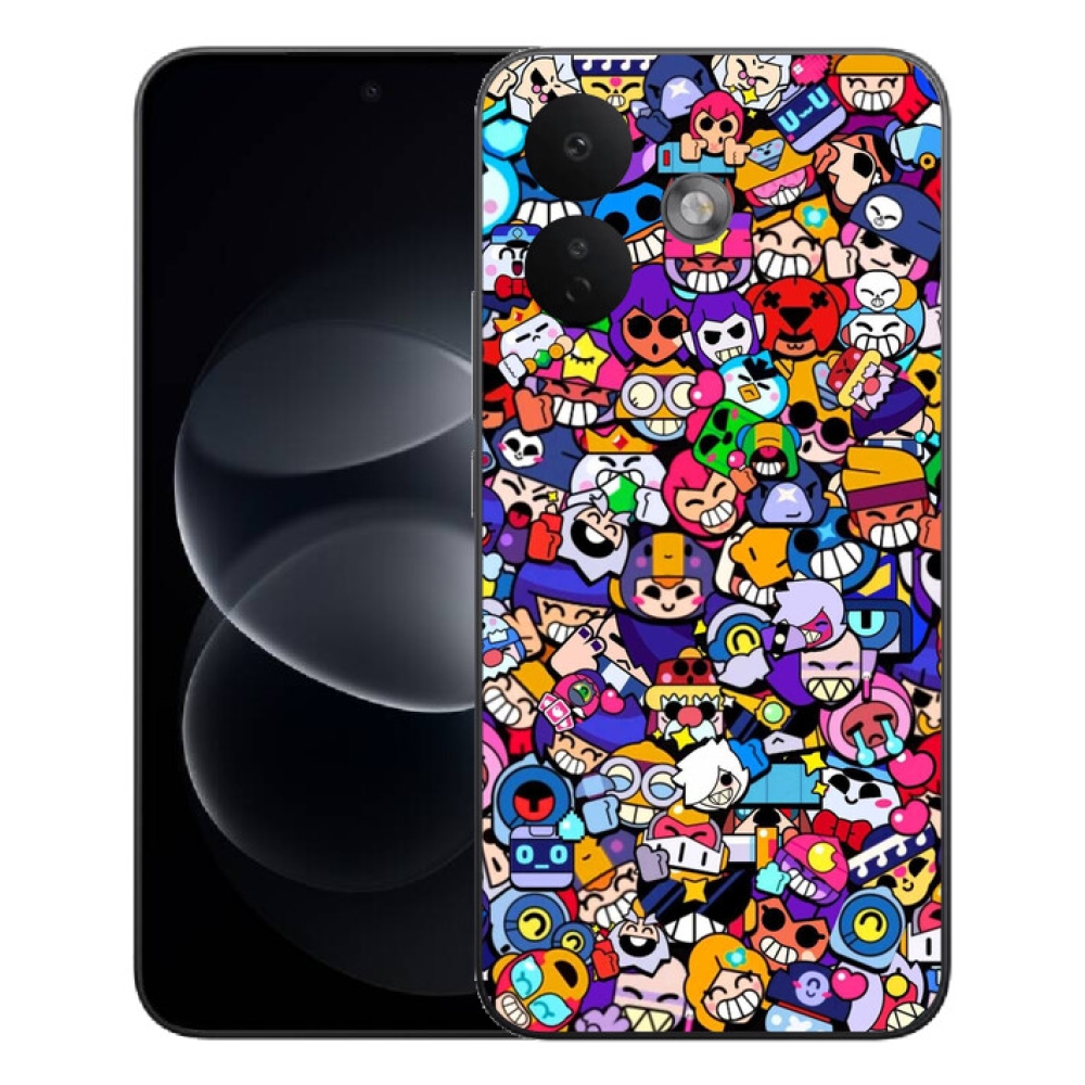 Gelový kryt mmCase na Xiaomi Redmi Note 17 Pro 5G - brawl stars 2