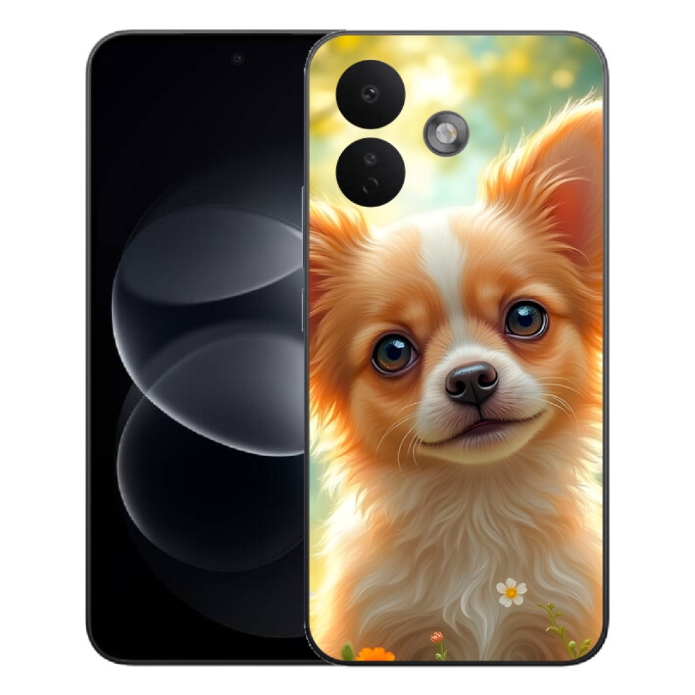 Gelový kryt mmCase na Xiaomi Redmi Note 17 Pro 5G - čivava 5