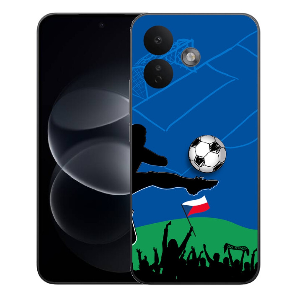 Gelový kryt mmCase na Xiaomi Redmi Note 17 Pro 5G - fanoušci fotbalu