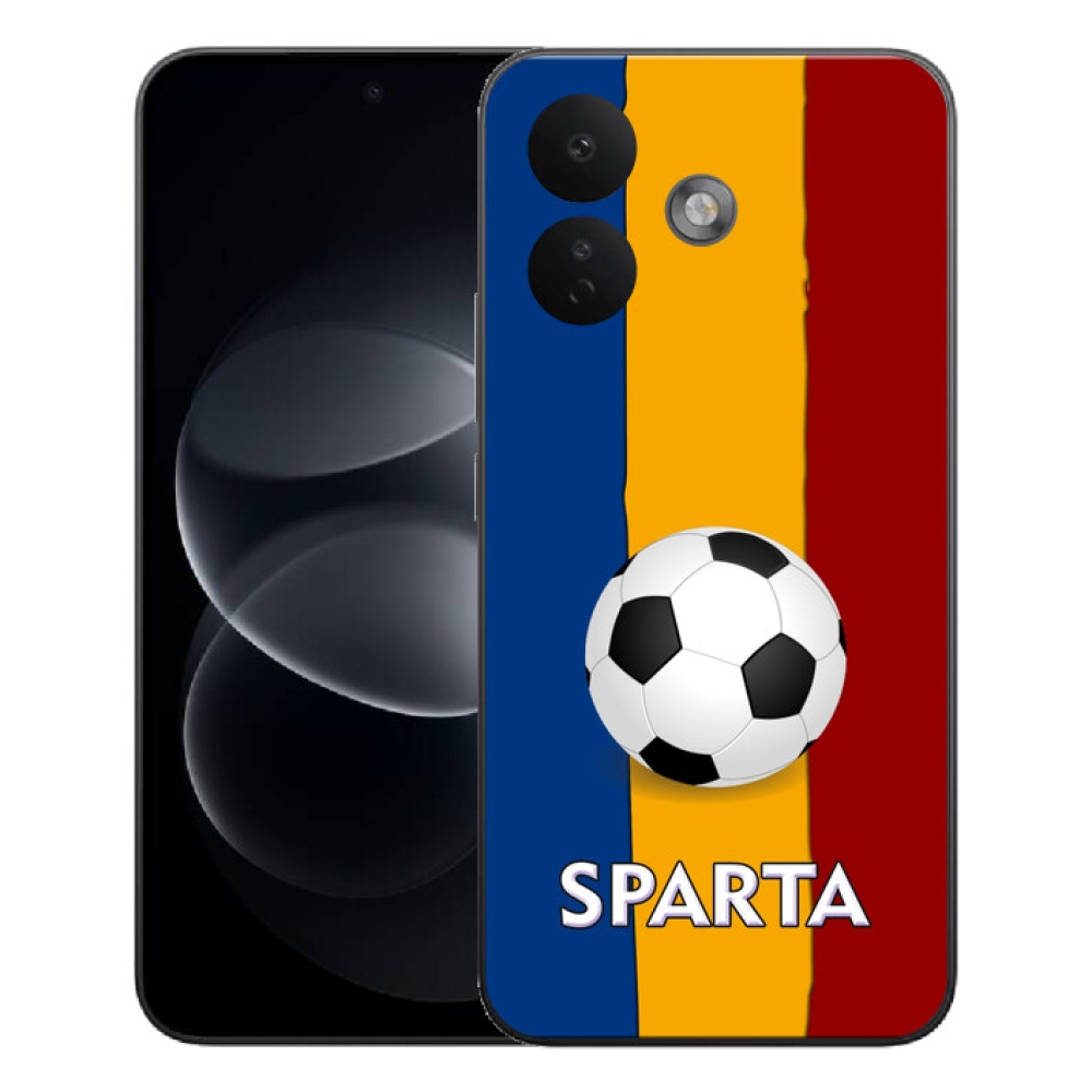 Gelový kryt mmCase na Xiaomi Redmi Note 17 Pro 5G - fotbal 1