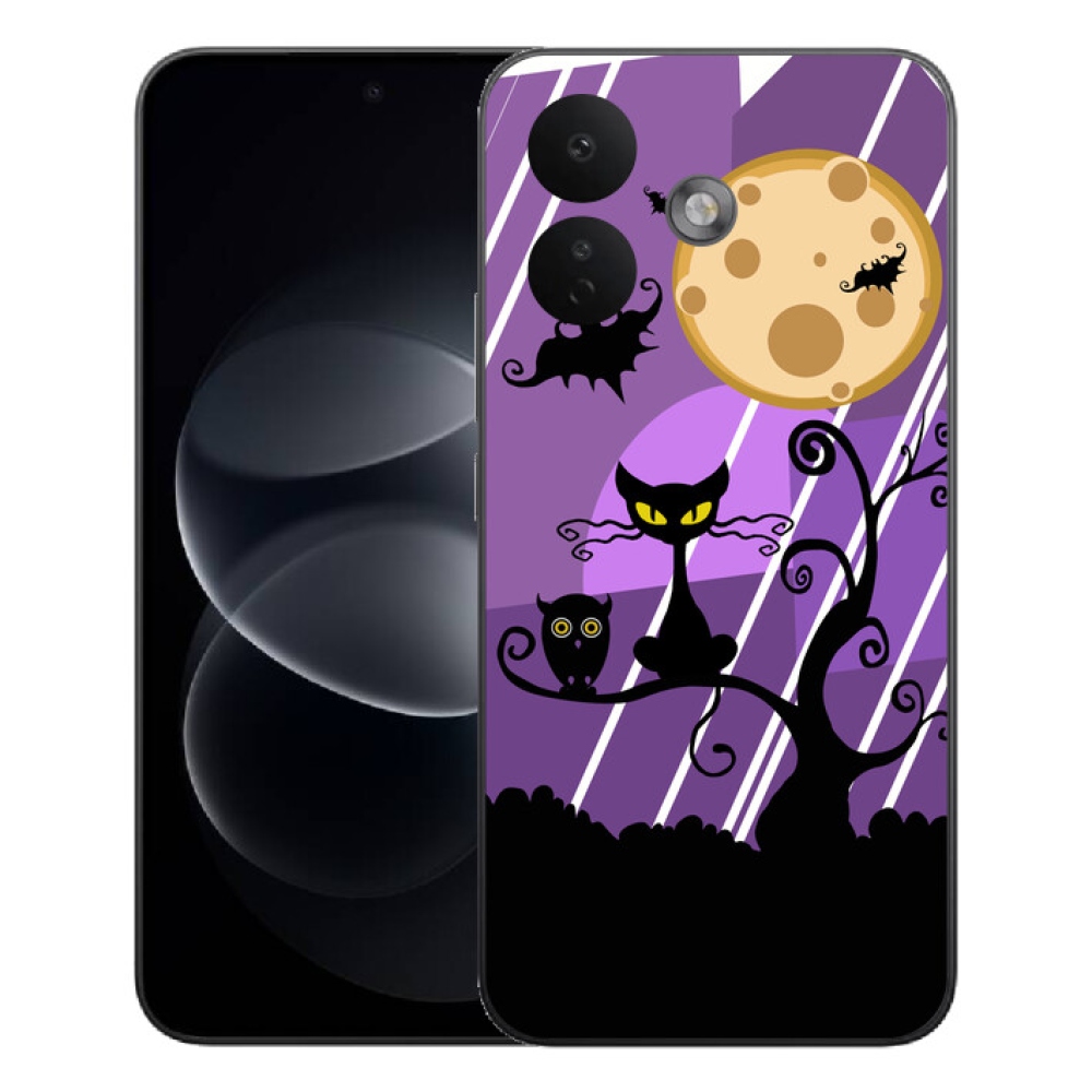 Gelový kryt mmCase na Xiaomi Redmi Note 17 Pro 5G - halloween