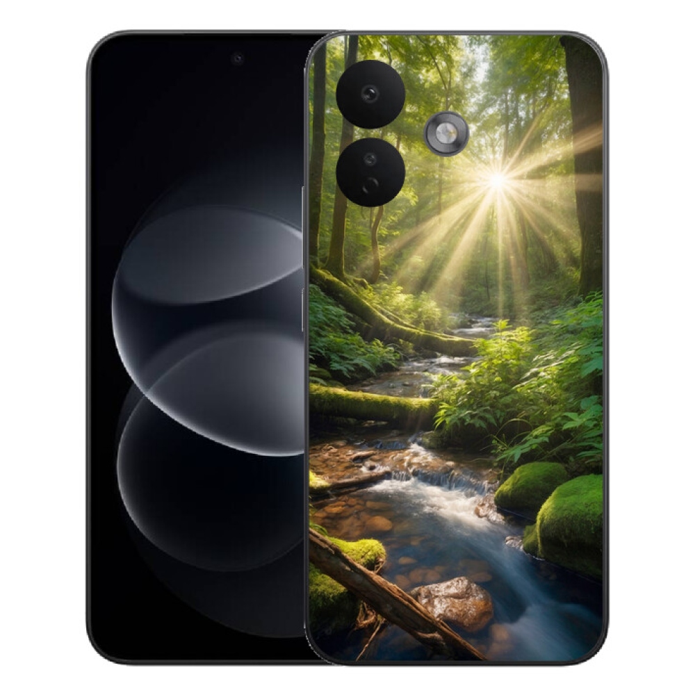 Gelový kryt mmCase na Xiaomi Redmi Note 17 Pro 5G - hlubina lesa