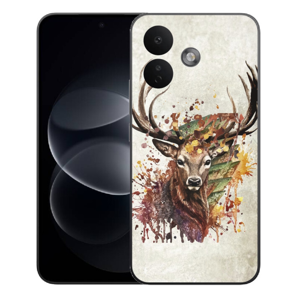 Gelový kryt mmCase na Xiaomi Redmi Note 17 Pro 5G - jelen 1