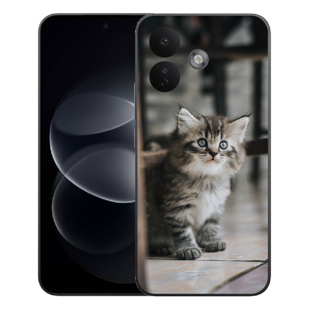Gelový kryt mmCase na Xiaomi Redmi Note 17 Pro 5G - koťátko