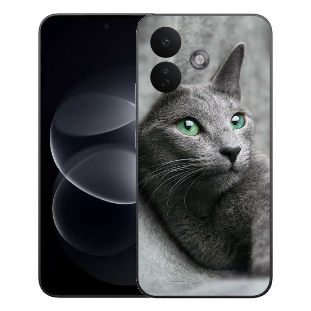 Gelový kryt mmCase na Xiaomi Redmi Note 17 Pro 5G - kočka 2