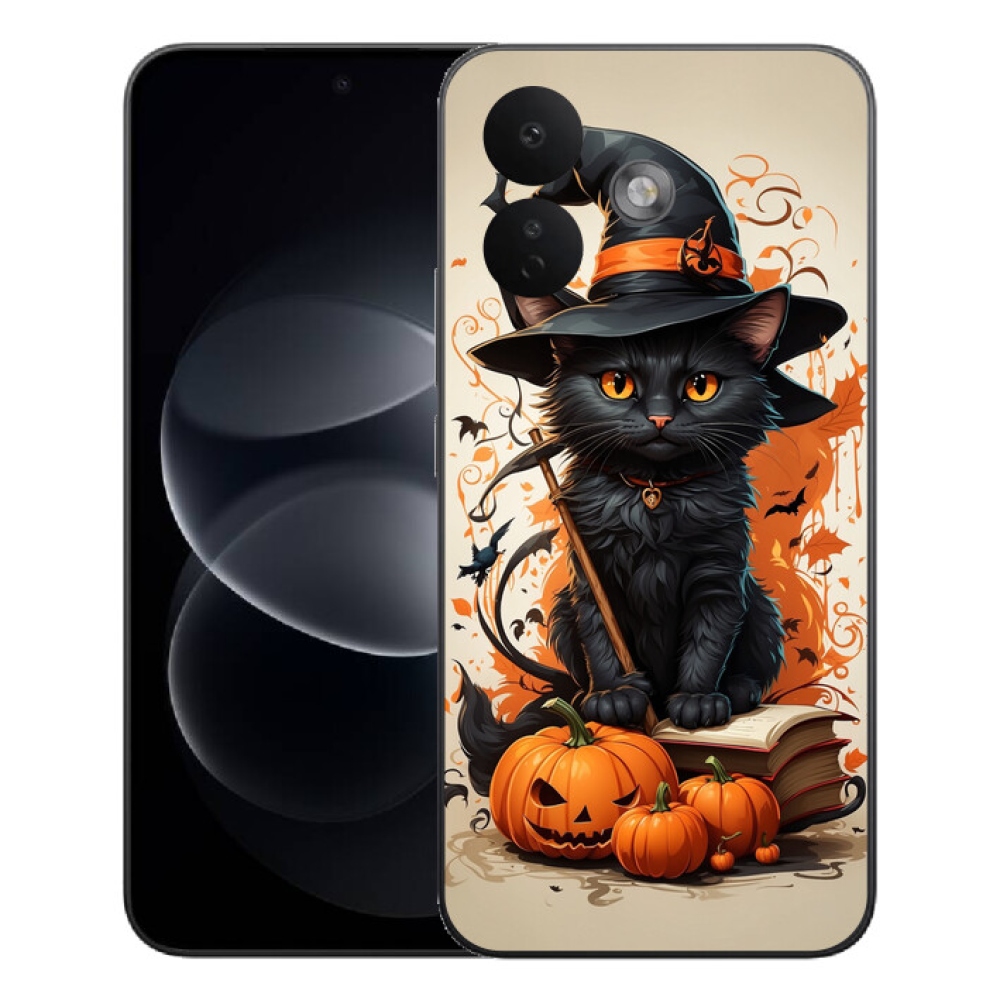 Gelový kryt mmCase na Xiaomi Redmi Note 17 Pro 5G - kocour čaroděj