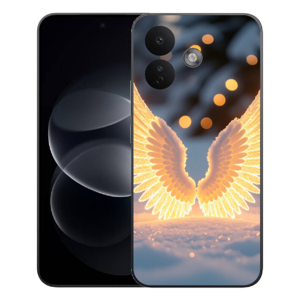 Gelový kryt mmCase na Xiaomi Redmi Note 17 Pro 5G - křídla