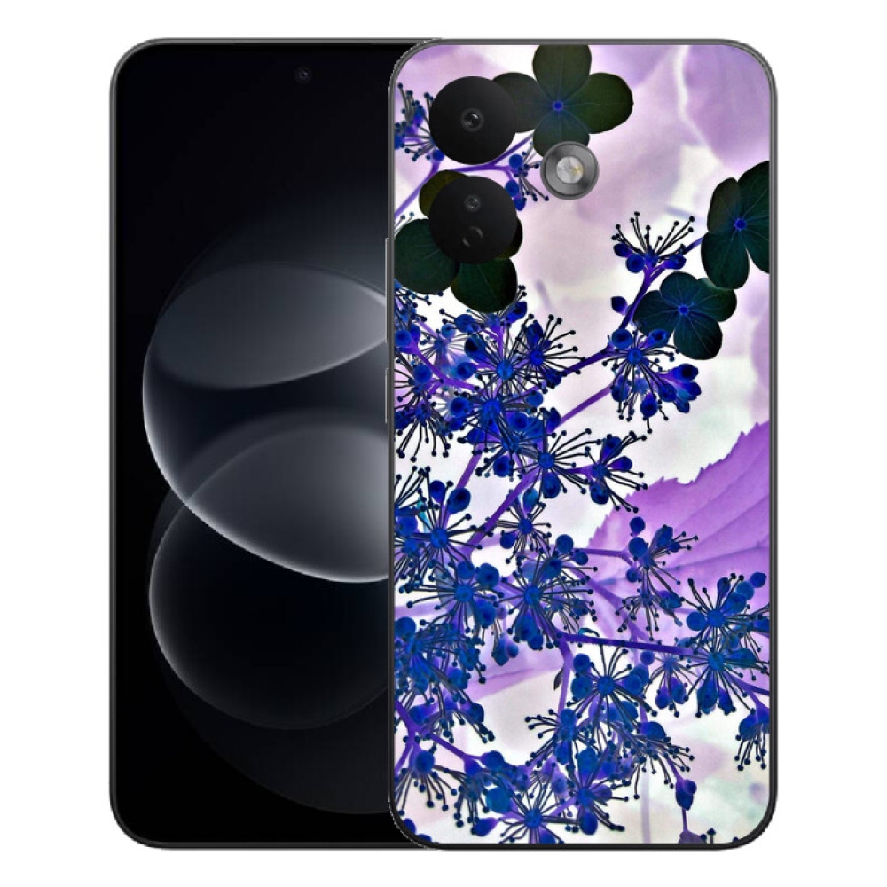 Gelový kryt mmCase na Xiaomi Redmi Note 17 Pro 5G - květ hortenzie