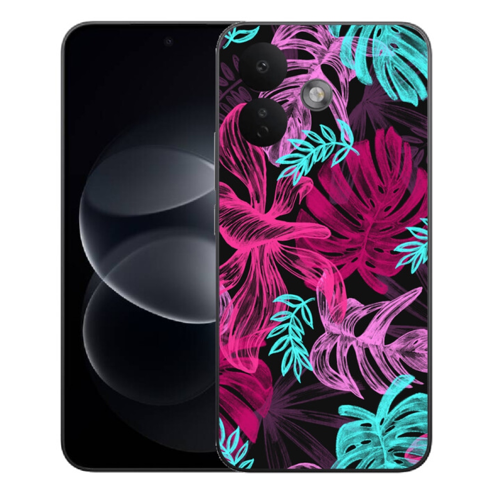 Gelový kryt mmCase na Xiaomi Redmi Note 17 Pro 5G - květiny 1