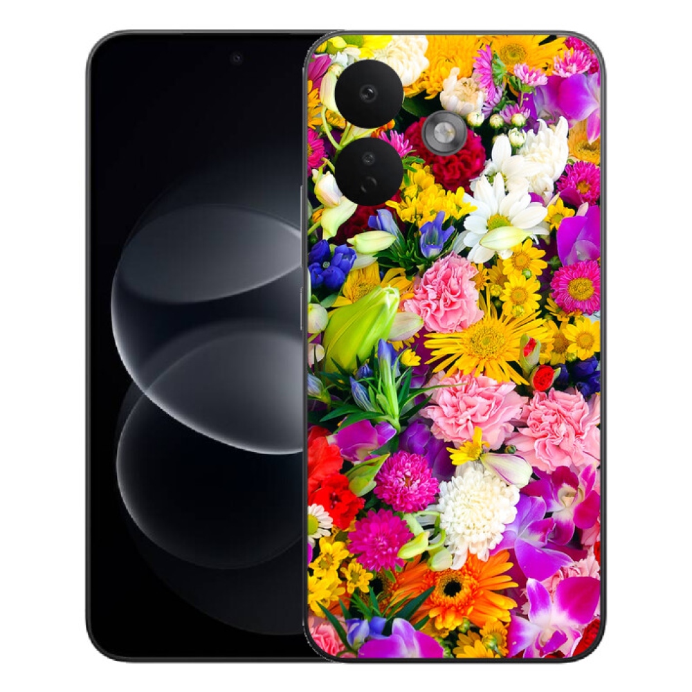 Gelový kryt mmCase na Xiaomi Redmi Note 17 Pro 5G - květiny 12