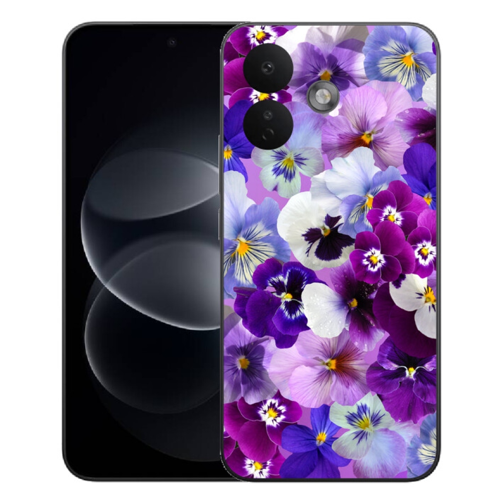 Gelový kryt mmCase na Xiaomi Redmi Note 17 Pro 5G - květiny 9