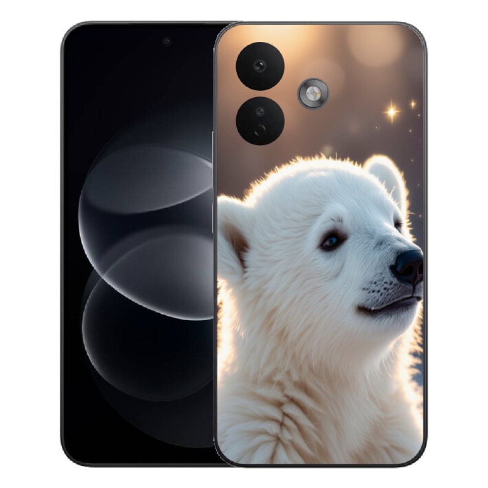 Gelový kryt mmCase na Xiaomi Redmi Note 17 Pro 5G - lední medvěd