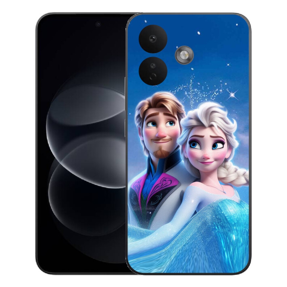 Gelový kryt mmCase na Xiaomi Redmi Note 17 Pro 5G - ledové království 1
