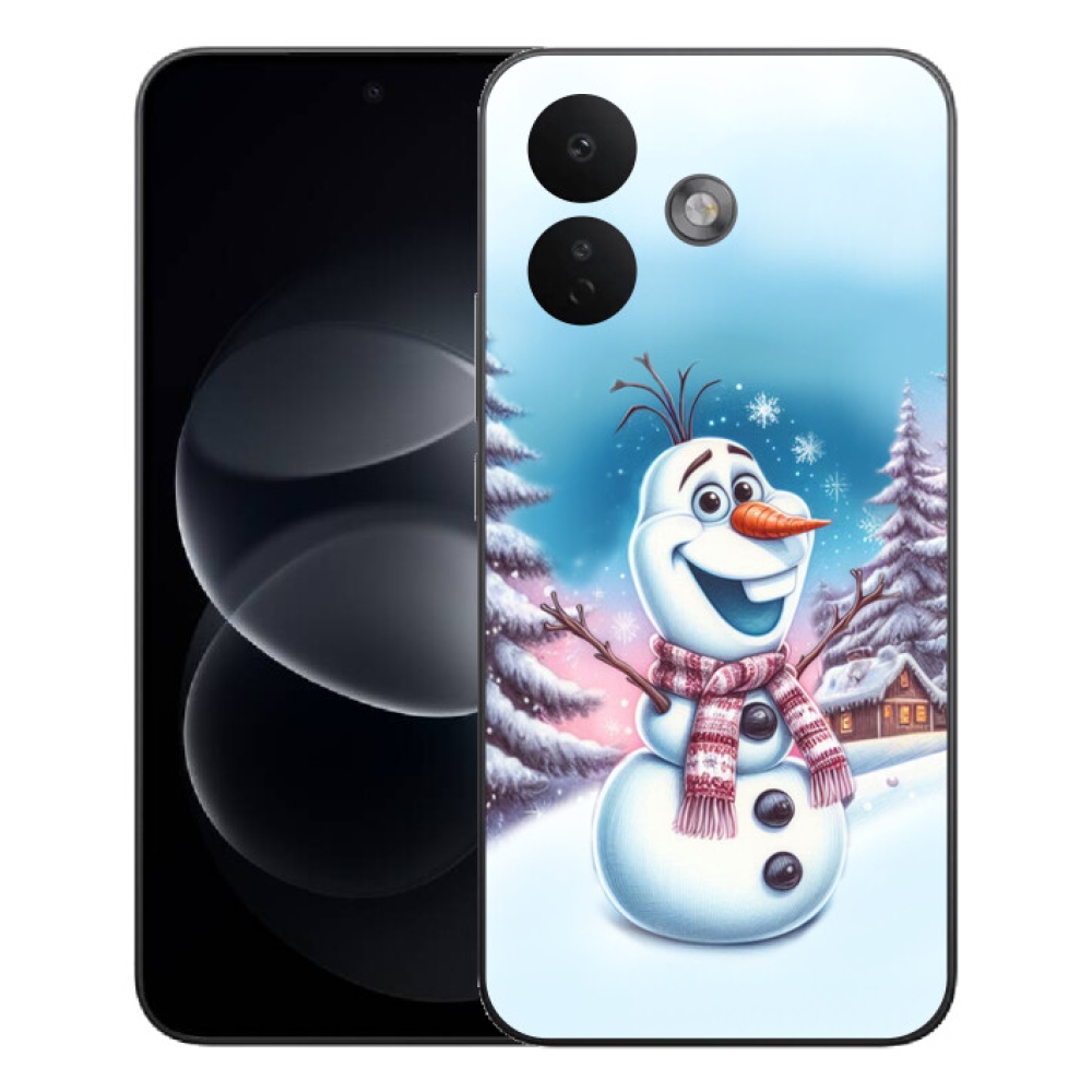Gelový kryt mmCase na Xiaomi Redmi Note 17 Pro 5G - ledové království