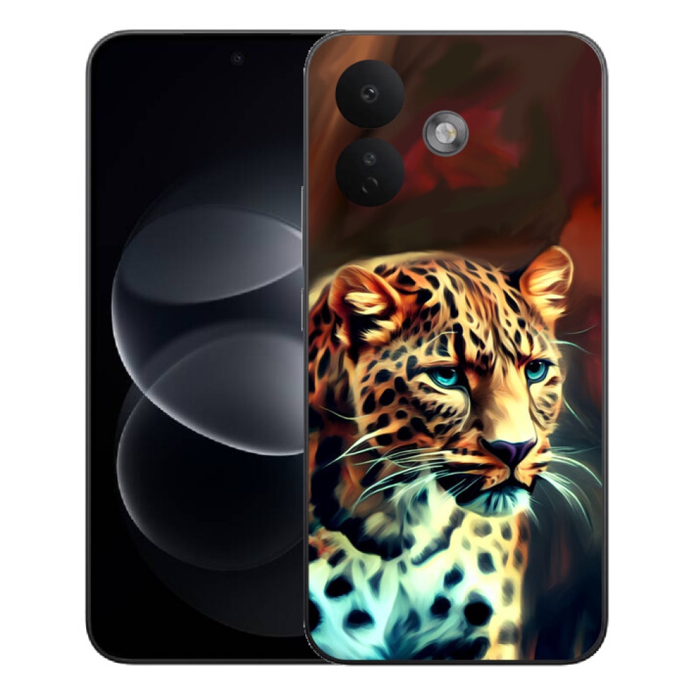 Gelový kryt mmCase na Xiaomi Redmi Note 17 Pro 5G - leopard