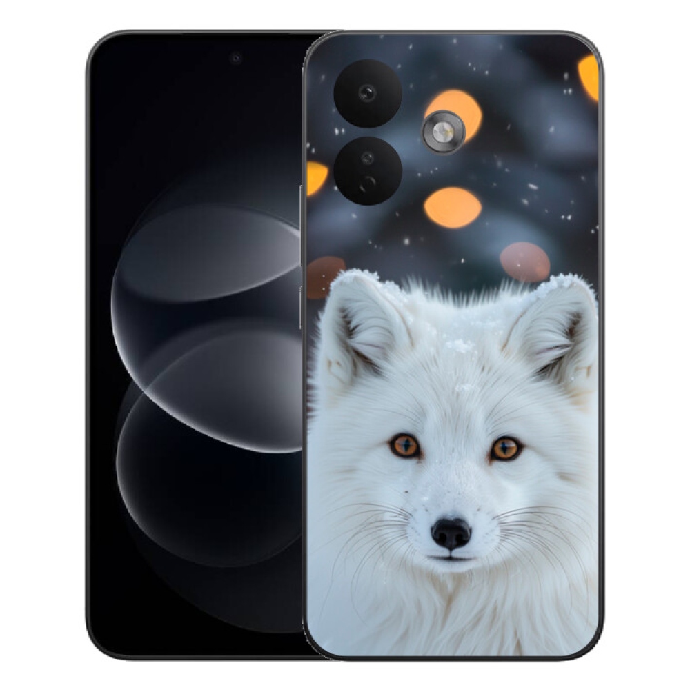 Gelový kryt mmCase na Xiaomi Redmi Note 17 Pro 5G - liška polární