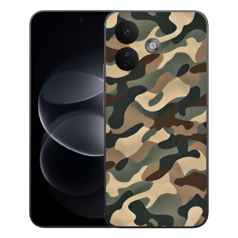Gelový kryt mmCase na Xiaomi Redmi Note 17 Pro 5G - maskáčový vzor 11