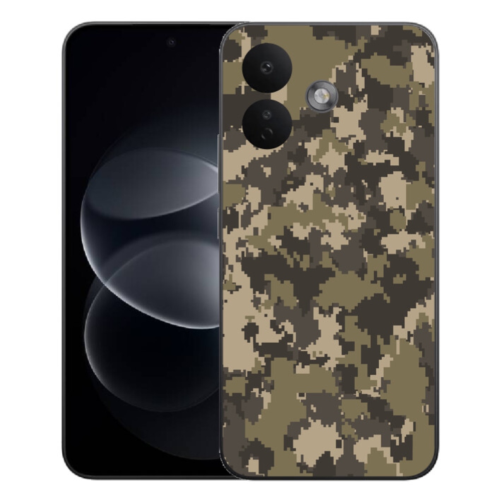 Gelový kryt mmCase na Xiaomi Redmi Note 17 Pro 5G - maskáčový vzor 12
